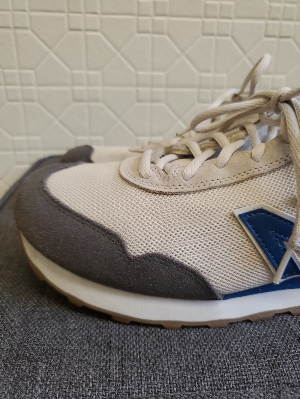 New Balance 515 Men’s Beige and Blue Lifestyle Sneakers Size 11 - Picture 9 of 11